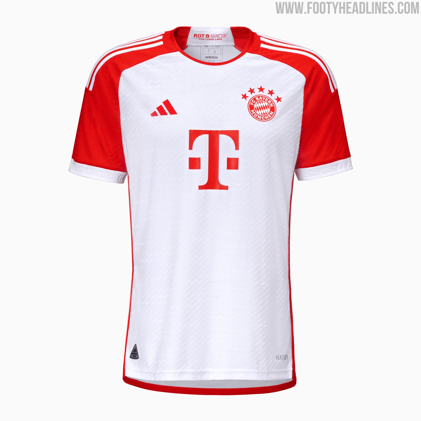Unique Bayern München 2324 Home Kit Font Released Footy Headlines